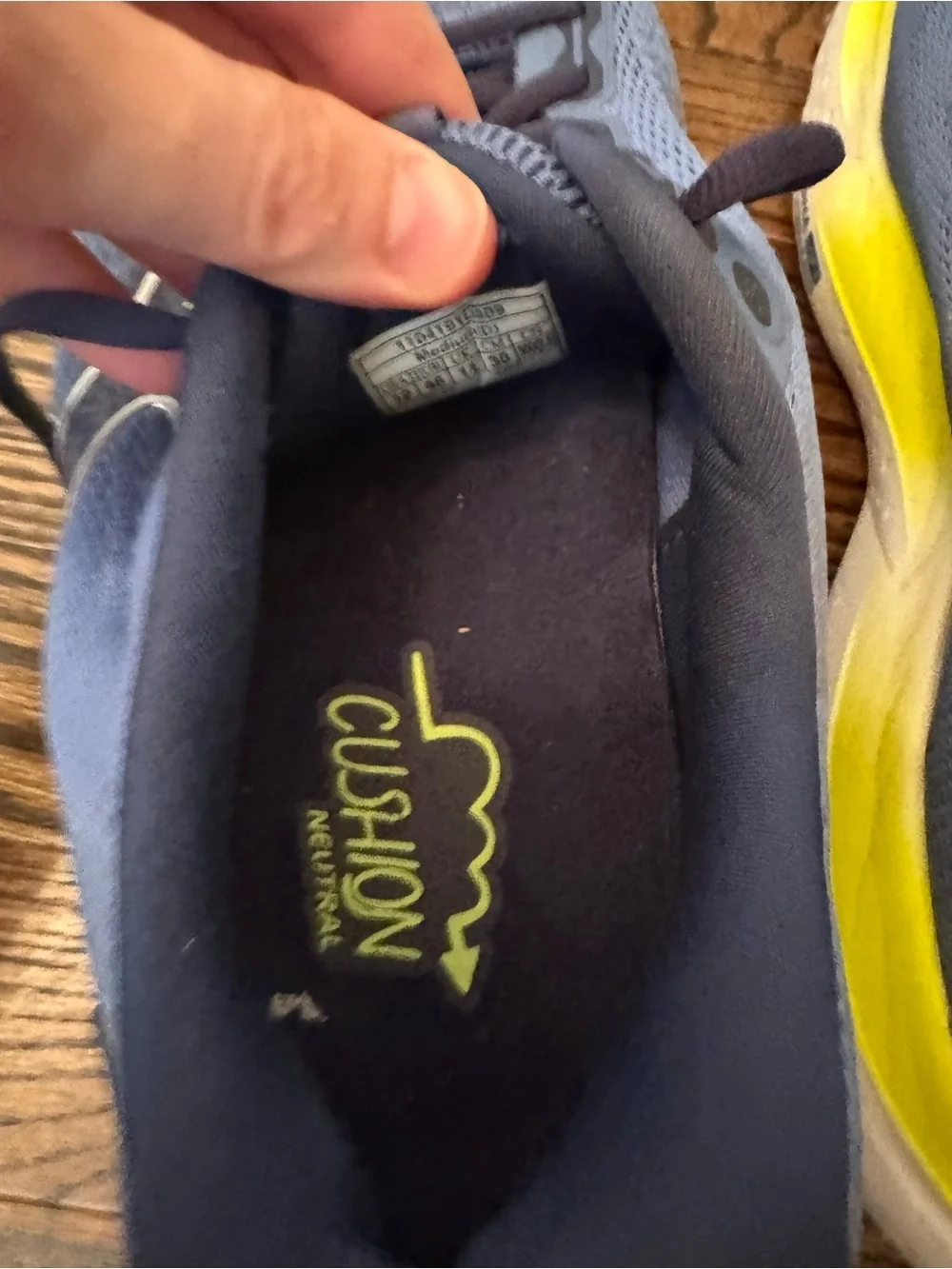 Brooks breathable blue